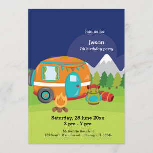 Summer Camp Invitation