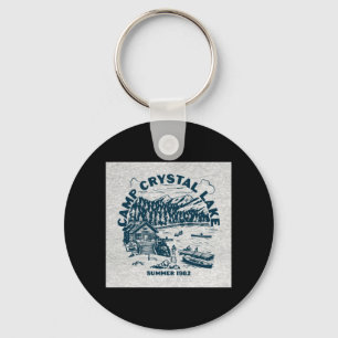 Summer Camp Lake Summer 82 On Light Key Ring
