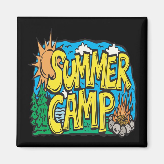 Summer Camp Magnet (Front)