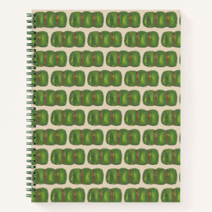 Summer Camp Sleeping Bag Green Tent Camping Notebook