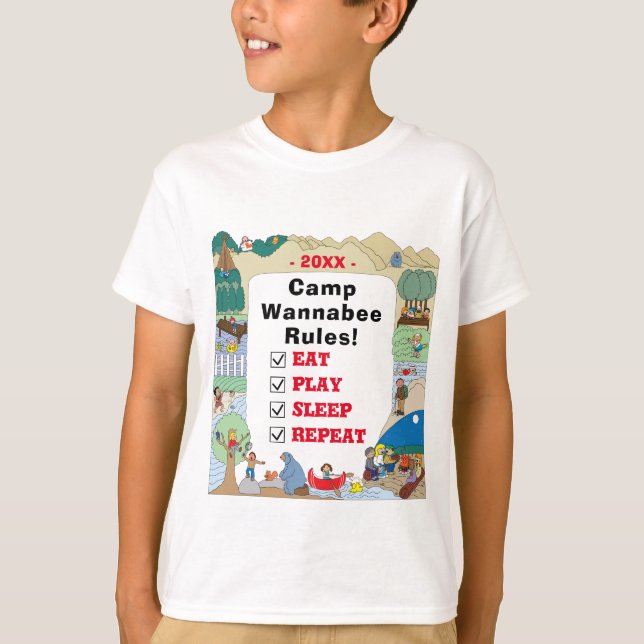 Summer Camp T-Shirt (Front)