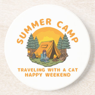 Summer camp  travelling with a cat  coaster