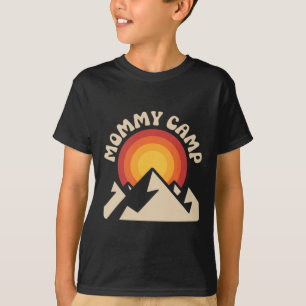 Summer Camp Vacation Camping Cute Mothers Day T-Shirt