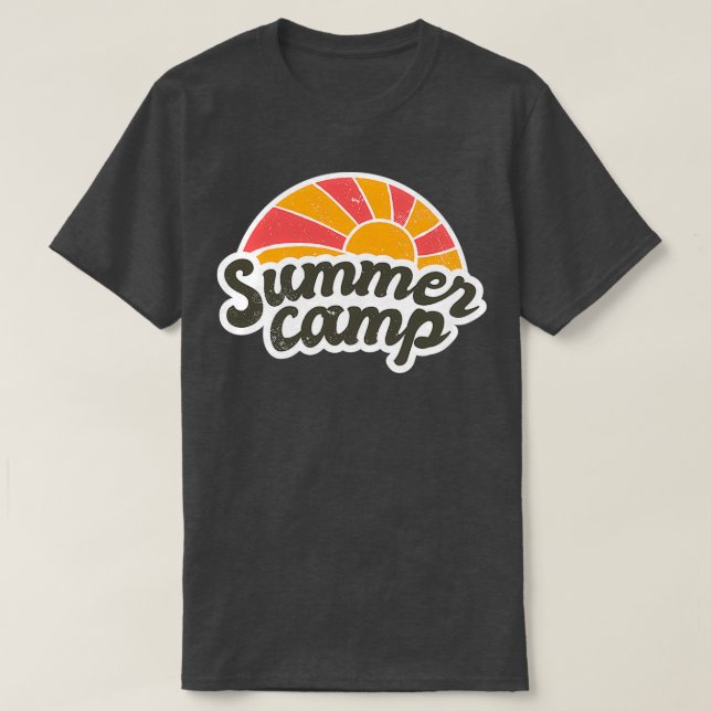 SUMMER CAMP VINTAGE T-Shirt (Design Front)