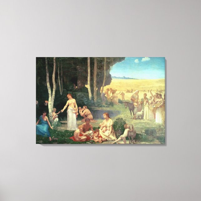 Summer Canvas Print (Front)