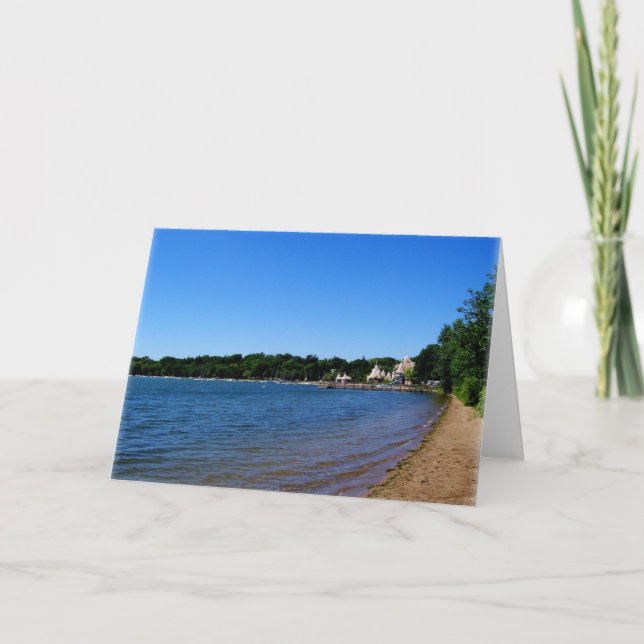 SUMMER CARD: Lake Harriet "Beach"_ Card (Front)