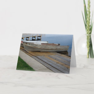 SUMMER CARD: Lake Harriet,  'Boats Docked'_ Card