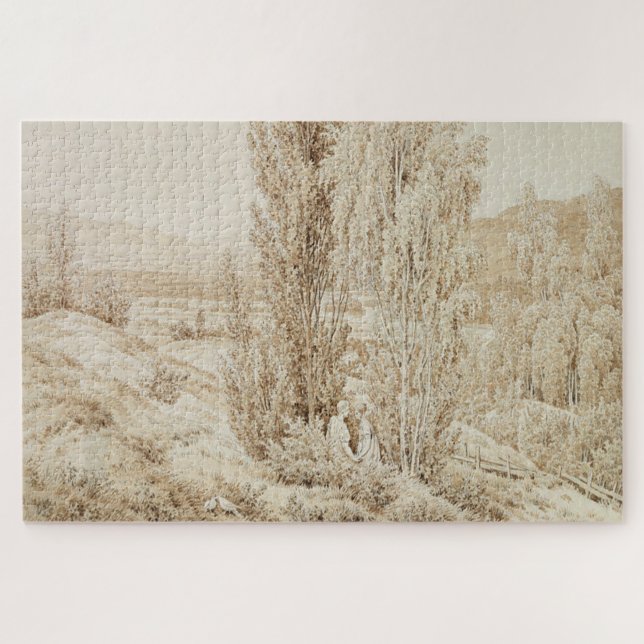 Summer – Caspar David Friedrich Jigsaw Puzzle (Horizontal)