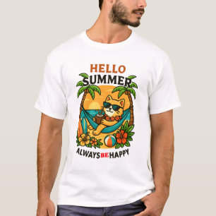 Summer Cat Vibes T-Shirt