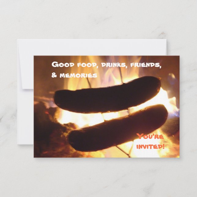 Summer Celebration Party Invitation (Front)