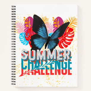 Summer challenge spiral notebook