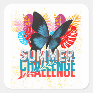 Summer challenge sticker