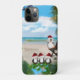 Summer Christmas Baby on the Beach repeat Design Case-Mate iPhone Case