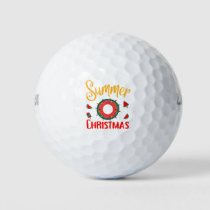 Summer Christmas July Golf Balls