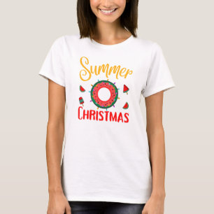 Summer Christmas July T-Shirt