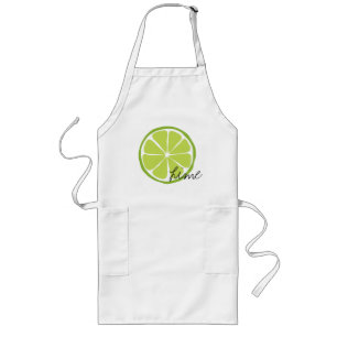Summer Citrus Lime Arpon Long Apron