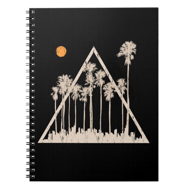 Summer City Skyline Notebook (Front)
