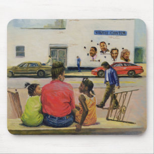 Summer City Stoop 2000 Mouse Pad