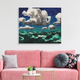 Summer Clouds   Emil Nolde   Canvas Print