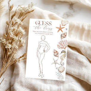 Summer Coastal Bridal Shower Guess The Dress 