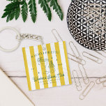 Summer Cocktail Club | Bachelorette  Key Ring<br><div class="desc">Personalise it for any special family member, friend, co-worker, teacher etc., to create a unique gift for birthdays, anniversaries, weddings, Christmas, Valentines or any day you want to show how much she or he means to you. This keepsake makes a wonderful gift for any occasion: mother's day, birthdays, newlyweds, grandparents...</div>