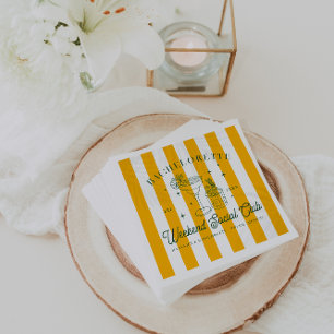 Summer Cocktail Club   Bachelorette Napkin