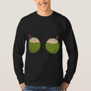 Summer Coconut Bra Funny Coconut T-Shirt