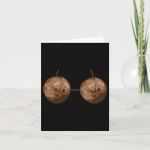 Summer Coconut Bra Halloween Costume Fun Outfit Gi Card