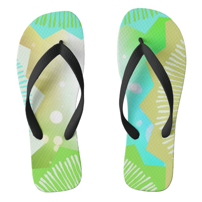 Summer Colourful  Jandals (Footbed)