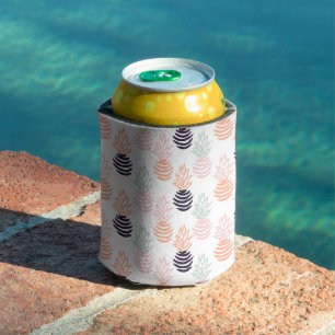 Summer colourful pineapple fruit pattern can cooler