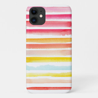 Summer colourful striped pastel modern Case-Mate iPhone case