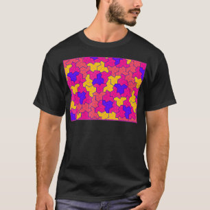 Summer Colours Aperiodic Monotile Colourful Tile P T-Shirt