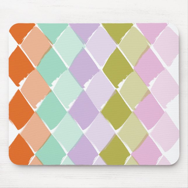  Summer colours pattern  prism Mouse Pad (Front)
