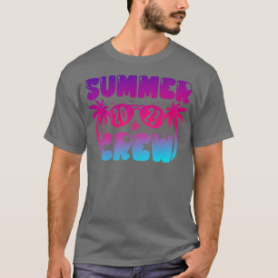Summer Crew 2023 Beach Summer Family Vacation T-Shirt