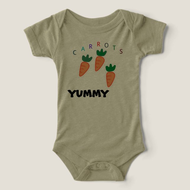  Summer Cute Carrots Yummy  (Design Front)