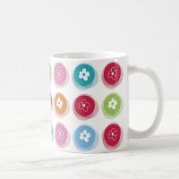 Summer Cute Daisy Flower Fuzzy Dots Colourful Fun