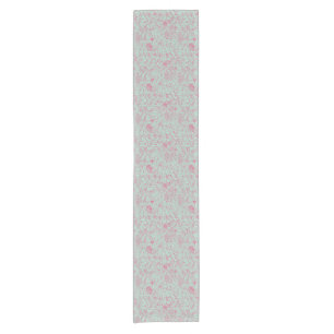 Summer cute floral pattern short table runner