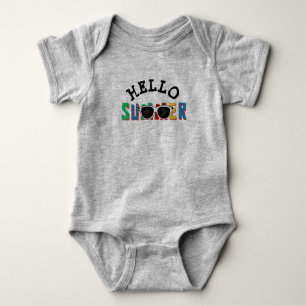 Summer Cute Girl Baby Bodysuit