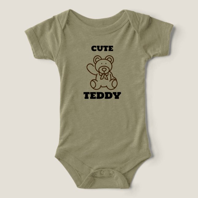 Summer Cute Teddy  Bear Infants (Design Front)