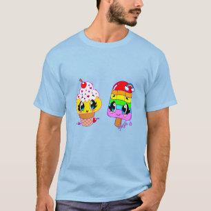 Summer Cute Treats Art Tie Dye Shirt
