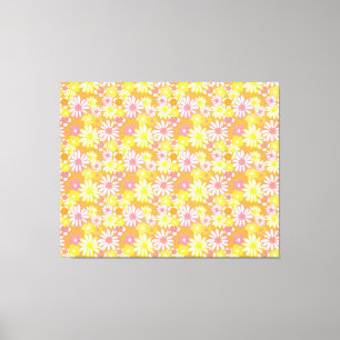 Summer Daisies Canvas Print