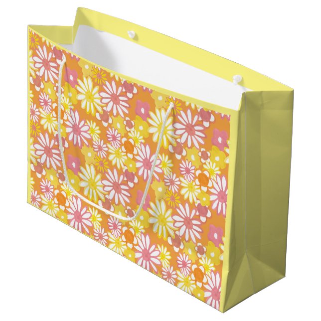 Summer Daisies Gift Bags (Front Angled)