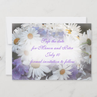Summer daisies invitation