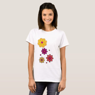 Summer Daisy Floral Women's T-Shirt