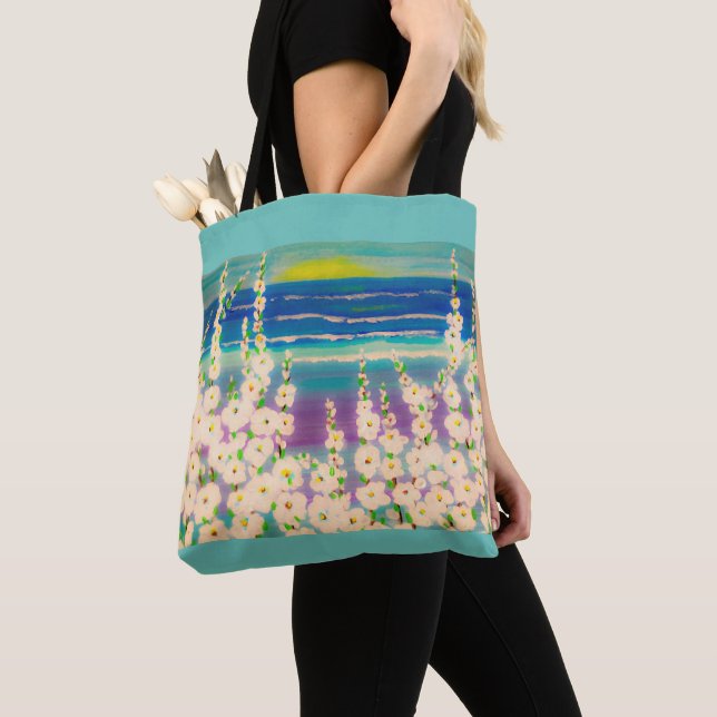 Summer Daisy Tote Bag (Close Up)