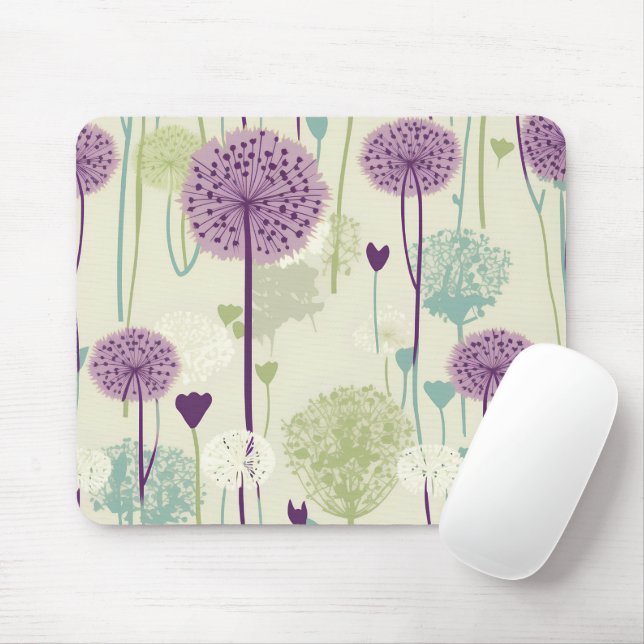Summer Dandelion Design Mouse Pad (With Mouse)
