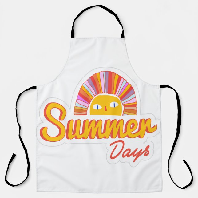 Summer day  apron (Front)