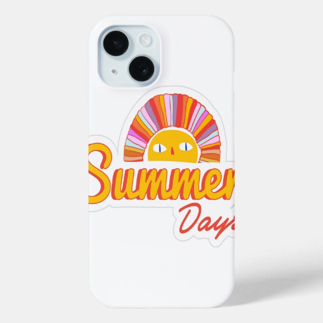 Summer day  Case-Mate iPhone case (Back)
