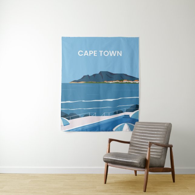 Summer day in Cape Town Tapestry (In Situ)