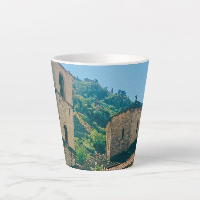 Summer day in Kotor  - Montenegro Latte Mug (Front)